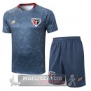Set Completo Maglia Formazione Sao Paulo 2025 2026 Grigio