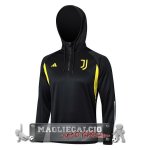 Giacca Felpa Cappuccio Juventus 2023-24 Nero Giallo