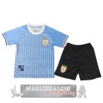 Uruguay Set Completo Bambino Maglia Calcio Home 2024