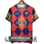 Tailandia Speciale Maglia Calcio Barcellona 2023-24 Rosso Blu