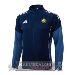 Lunga Zip Giacca Al Nassr 2025 2026 Blu Navy