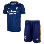 Real Madrid Set Completi Bambino Maglia Calcio Away 2021-22