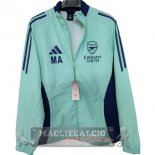 Giacca a vento Arsenal 2024 2025 Verde