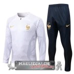 Francia Insieme Completo Bianco Giacca 2022-23