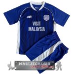 Cardiff City Set Completo Bambino Maglia Calcio Home 2023-24