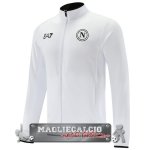 Napoli Bianco Giacca Lunga Zip 2023-24