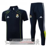 Real Madrid Blu Navy I Verde Maglia POLO Set Completo 2025 2026