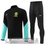 Inter Milan Insieme Completo Nero Verde Giacca 2022-23
