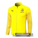 Giacca Lunga Zip Borussia Dortmund 2023-24 Giallo