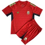 Maglia Calcio Portiere Argentina Set Completo Uomo 2022 Rosso