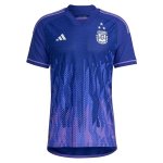 Tailandia Away Giocatori Maglia Calcio Argentina 3 Stars Coppa Del Mondo 2022