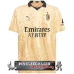 Thailandia Speciale Maglia Calcio AC Milan 2023-24 Giallo
