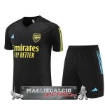 Arsenal Insieme Completo Bambino Formazione 2023/2024 nero giallo