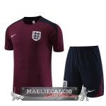 Formazione Set Completo Bambino Inghilterra 2023 Borgogna