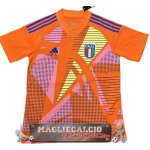 Tailandia Portiere Maglia Calcio Italia 2024 Naranja