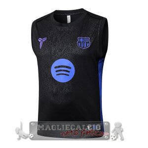 Maglia Formazione Senza Maniche Barcelona 2025 2026 Nero I Purpureo