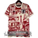 Tailandia Speciale Maglia Calcio Giappone 2023 Rosso Giallo