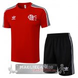 Set Completo Maglia Flamengo Formazione 2025 2026 Rosso I Nero
