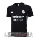 Maglia Formazione Real Madrid 2025 2026 Nero Bianco