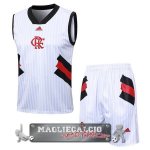 Flamengo Formazione Senza Maniche Set Completo Maglia Calcio 2023-24 Verde I Navy