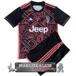 Concetto Maglia Calcio Set Completo Uomo Juventus 2023-24 Rosso