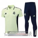 Real Madrid Verde Luce Nero Maglia POLO Set Completo 2025 2026