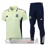Real Madrid Verde Luce Nero Maglia POLO Set Completo 2025 2026