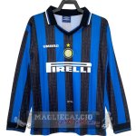 Home Manica lunga Inter Milán Retro 1997 1998