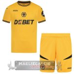 Home Conjunto De Bambino Wolves 2024 2025 Giallo