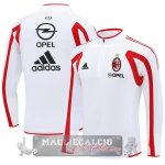 Felpa Allenamento Formazione AC Milan 2005 2006 Bianco