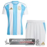 Maglia Calcio Set Completo Uomo Argentina 2024 Azul I Blanco