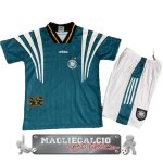Germania Retro Set Completo Bambino Maglia Calcio Away 1996