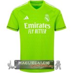 Tailandia Maglia Calcio Portiere Real Madrid 2023-24 Verde