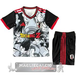 Speciale Set Completo Maglia Bambino Giappone 2026 Nero Bianco Rosso