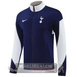 Lunga Zip Giacca Tottenham Hotspur 2025 2026 Blu Bianco