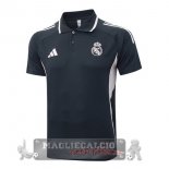 Real Madrid Grigio Navy Rosa Maglia POLO 2025 2026