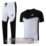 Formazione Set Completo Maglia Calcio Nike 2022-2023 Bianco I Nero