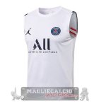 Paris Saint Germain Formazione Senza Maniche 2021-22 Bianco rosso