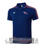 Arsenal Maglia POLO 2025 2026 Blu Navy Rosso Arsenal Maglia POLO 2025 2026 Blu Navy Rosso