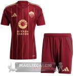 Home Conjunto De Bambino As Roma 2024 2025 Rosso