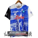 Tailandia Speciale Maglia Calcio SSC Napoli 2023 Blu Bianco