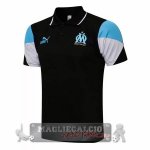 Manchester United Blu Navy Bianco Maglia POLO 2021-22