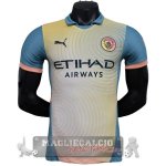 Fourth Giocatori Maglia Manchester City 2024 2025 Giallo