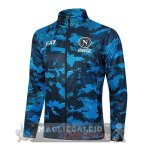 Ropa Deportiva Con Cremallera Larga Napoli 2024 2025 Blu Nero