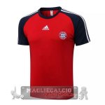 Bayern Munchen Formazione Maglia Calcio 2021-22 rosso