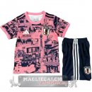 Speciale Set Completo Maglia Bambino Giappone 2026 Rosa Nero