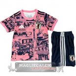 Speciale Set Completo Maglia Bambino Giappone 2026 Rosa Nero