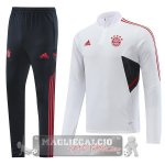 Bayern Monaco Insieme Completo Bianco Giacca 2022-23