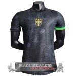 Thailandia Speciale Giocatori Maglia Calcio Brasile 2023 Nero Verde