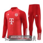 Bayern Monaco Insieme Completo Verde Blu Bambino Giacca 2023-24 Rosso Bianco